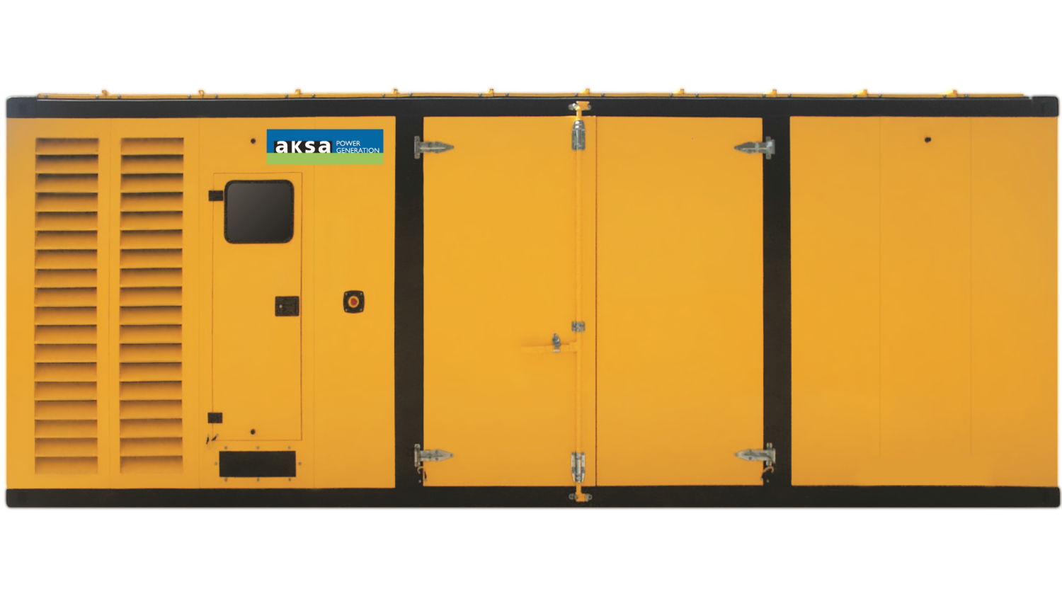 Дизельный генератор Aksa APD1100P в кожухе с АВР